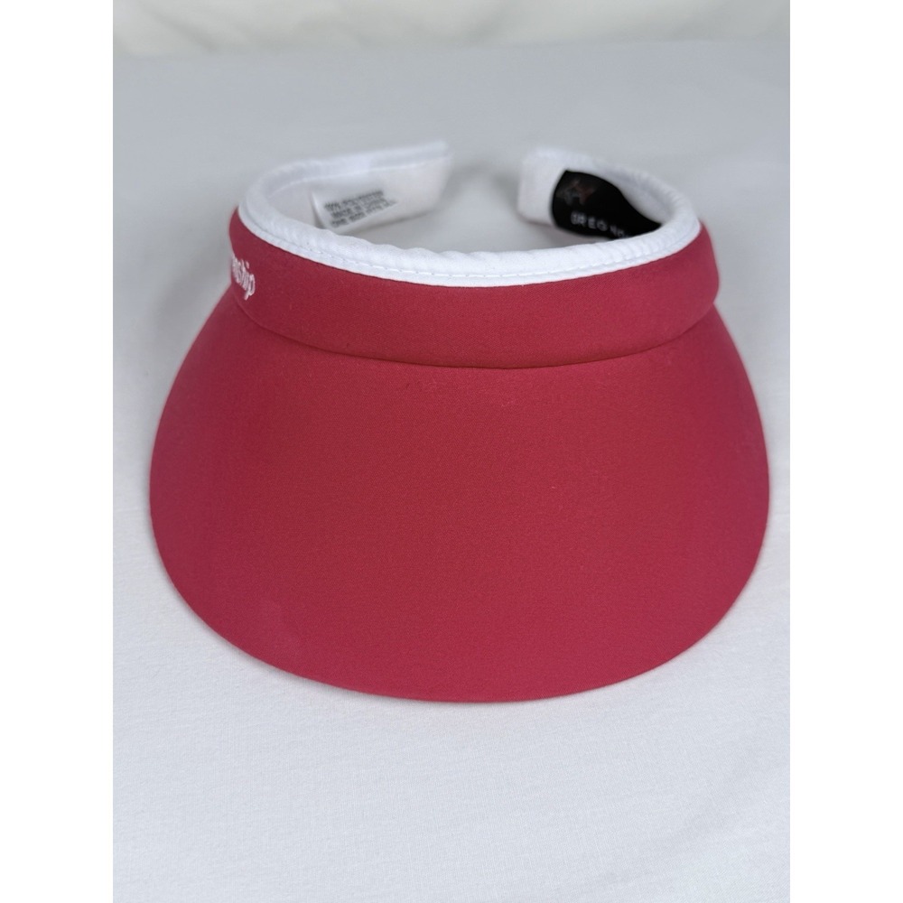 Greg Norman BMW Championship Red Golf Visor Adjustable One Size